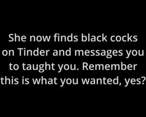 You've turned your wife into a black-cock slut. Now what?