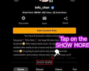 【Ｉカップ変態巨乳女子大生とうふ】うさちゃん可愛いコスで巨大ディルドを心行くまでパイずり????