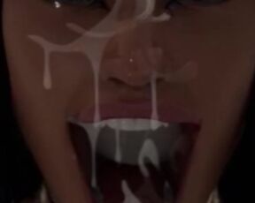 VERTICAL SFM - BIG CUMLOAD ON EGYPTIAN GODDESS FACIAL