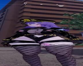 [Hentai Game][3D]Secrets of Exposure,Purple Hair Guard Girl getting WIDE