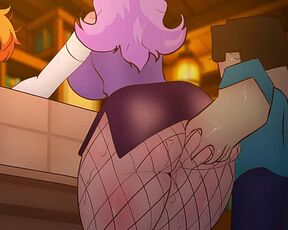 Teaser: Minecraft - harasses a female shop visitor